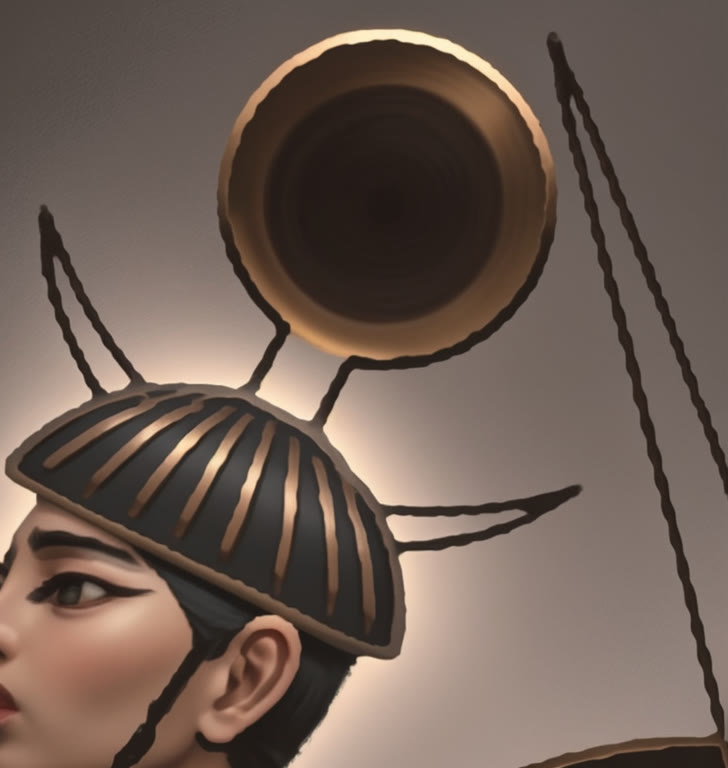 Sherden horned helmet