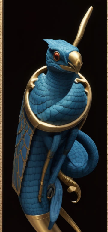 Gold uraeus of Senusret II