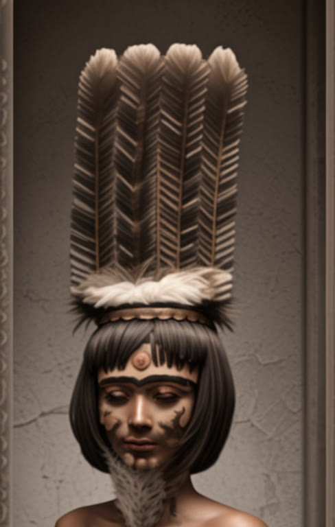 Four-plume headdress of Onuris