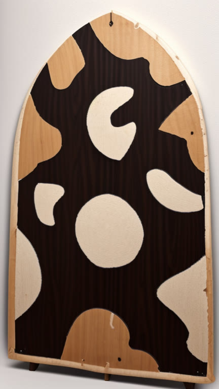 Egyptian cowhide infantry shield