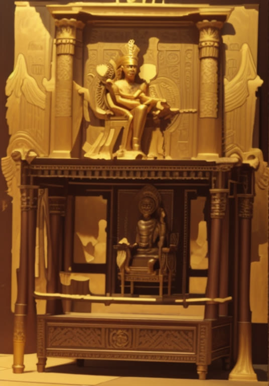 Golden Throne of Tutankhamun