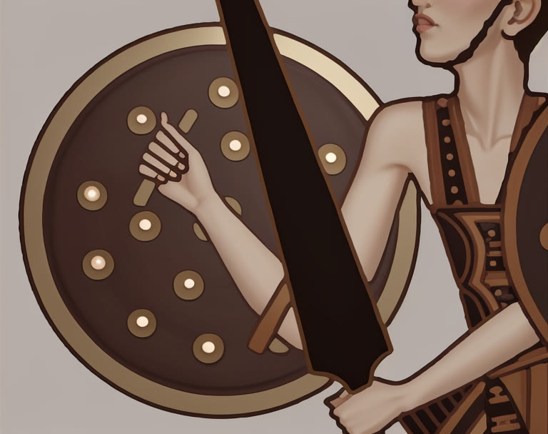 Sherden round shield