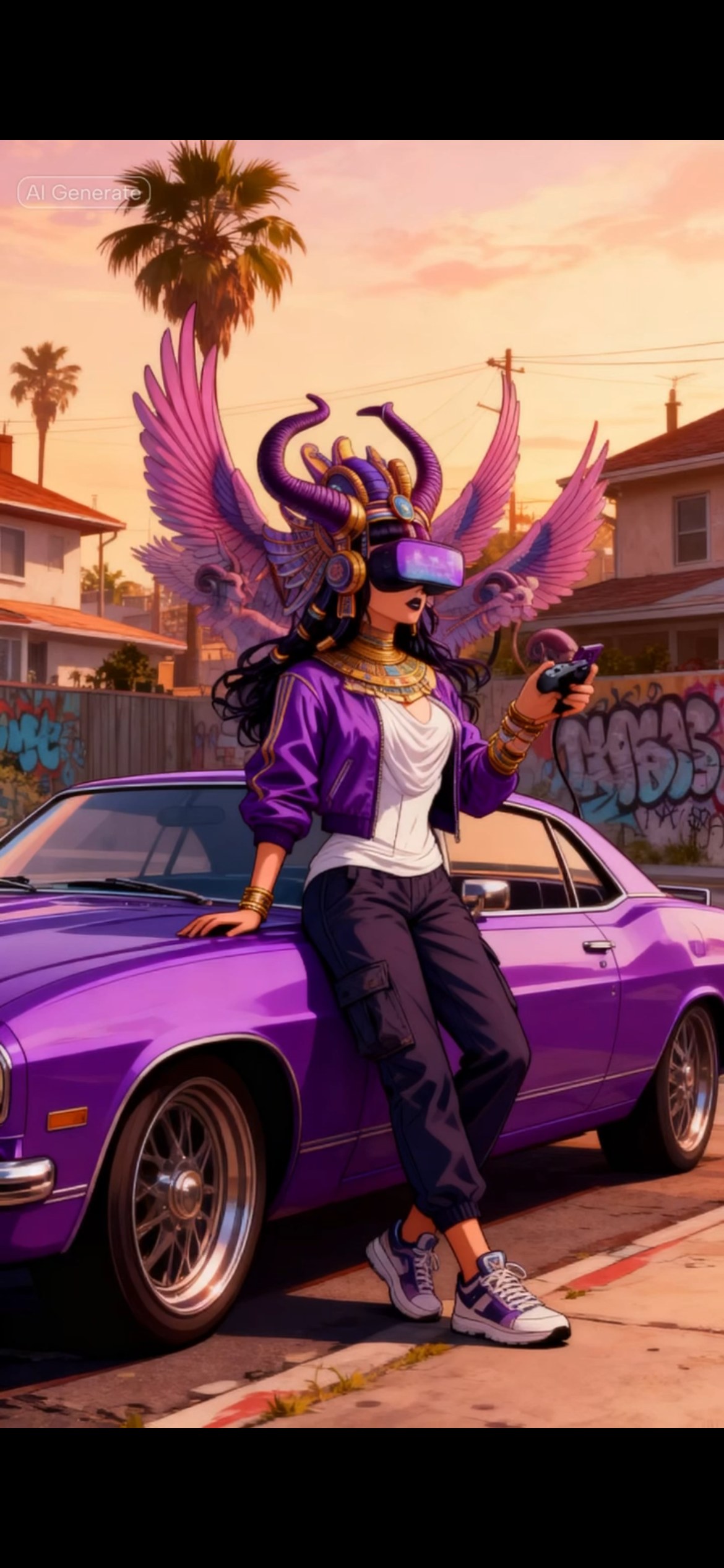 The purple lowrider