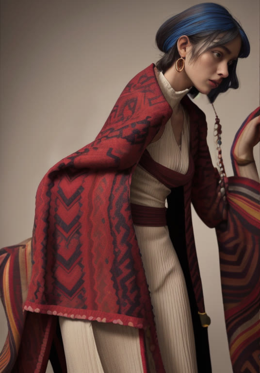 Aamu multicoloured garment